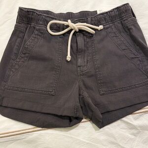American Eagle Outfitters Charcoal Women's Cargo Shorts